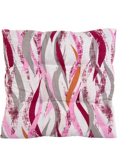 Wellmop Elyaf Dolgulu Minder 40 X 40 Cm Antrasit Siyah-beyaz