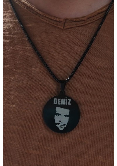 Deniz Gezmiş Çelik Kolye Erkek Kadın 553293180 Çelik