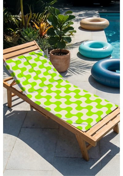 Soyut Geometrik Desenli Plaj Havlusu - Neon Yeşil Ekru Minimalist Hızlı Kuruyan Mikrofiber Havlu Dumanlı Şakayık Soyut Geometrik Desenli Plaj Havlusu - Neon Yeşil Ekru Minimalist Hızlı Kuruyan Mikrofiber Havlu Dumanlı Şakayık