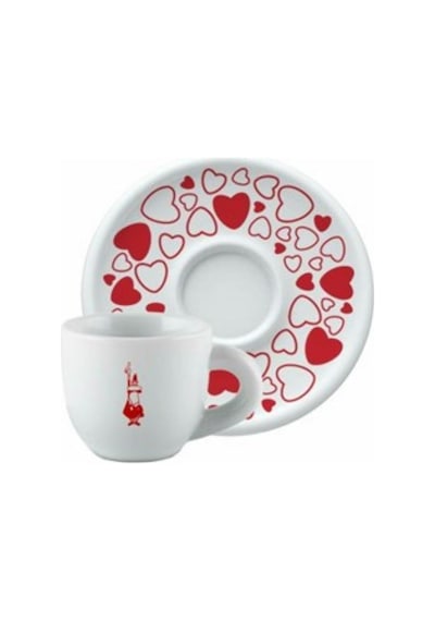 Bialetti Cappuccino Bardağı Kalpli T099-y0tz100 Bialetti Renkli