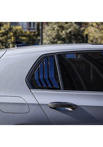 Vw Golf 8 Kelebek Cam Vizörü Piano Black 2021-