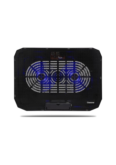 Classone M40 Gaming Laptop Soğutucu Notebook Standı, Mavi Led ,14-15.6-17 İnch Uyumlu, 2 Fan, 2 Usb