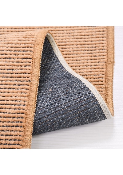 Çam Halı Crea Decolux Azade 8203 Hardal Özel Kaymaz Tabanlı Pamuk Dokuma Kilim