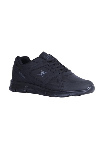 Luttoon Prt-251 Syh-füme Cilt Erkek Sneaker Ayakkabı Siyah