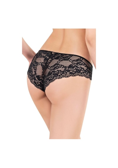 X Lady Siyah Dantelli Kadın Külot 1648 001