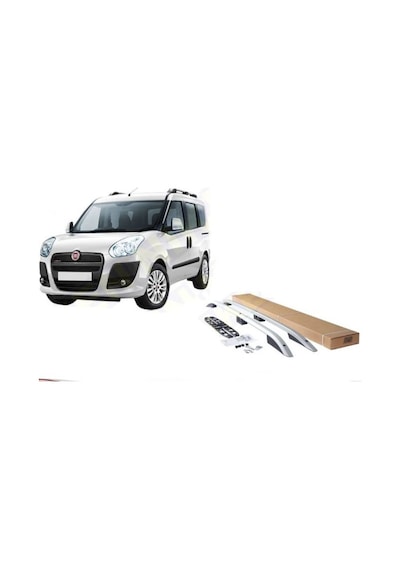 Fiat Doblo 2 3 Tavan Çıtası Port Bagaj Taşıyıcı Gri 2010 / 2020