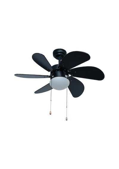 Vanti 60 W 77 Cm 30inç Siyah Ahşap Tavan Armatür Kcf279