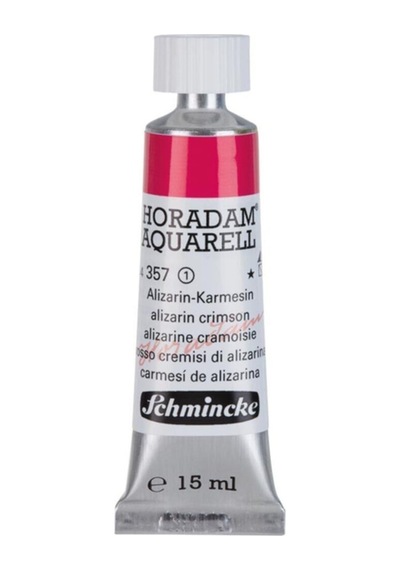 Schmincke : Horadam Aquarell Artist Sulu Boya : 15 Ml Tüp : Seri 1 357 Alizarin Crimson
