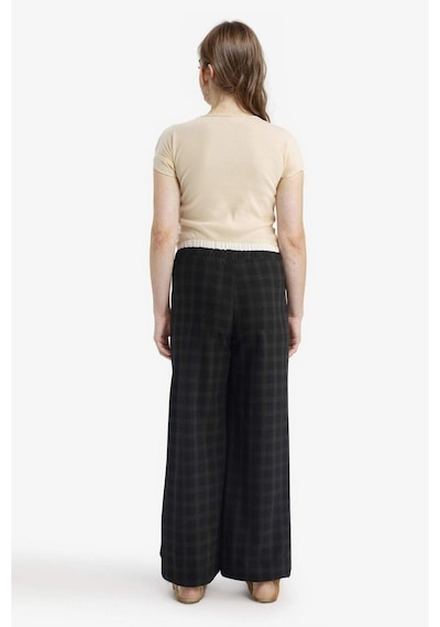 Defacto Kız Çocuk Wide Leg Kısa Paça Poplin Pantolon G4687a825aubn339 Kahve-bn339