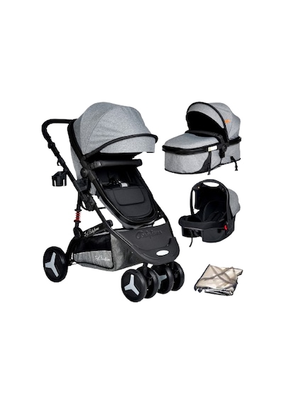 Baby Home BH-945 Paris Amortisörlü Travel Sistem Bebek Arabası