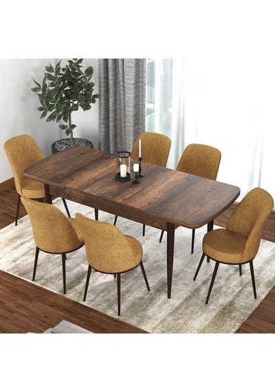 Canisa Concept Kor Serisi 70x114 Açılabilir Mutfak Masası Takımı Barok Desen Masa 6 Cappucino Sandalye Masa Barok Sandalyeler Cappuccıno Canisa Concept Kor Serisi 70x114 Açılabilir Mutfak Masası Takımı Barok Desen Masa 6 Cappucino Sandalye Masa Barok Sandalyeler Cappuccıno