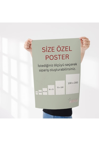 Özel Poster, Kişiye Özel, İstediğiniz Görselde Dijital Baskı,çerçevesiz Poster