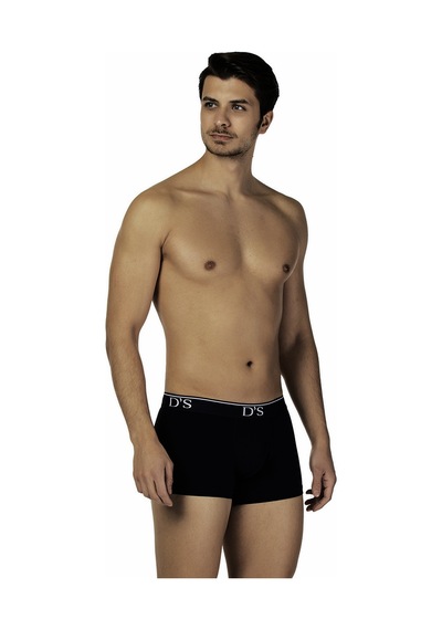 D's Damat Ds Damat Trendy 3'lü Boxer Siyah-siyah-gri 2xl Gri - Siyah