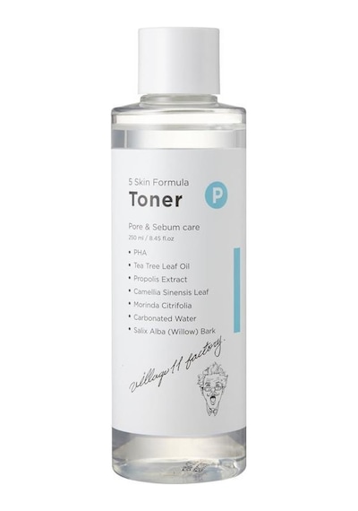 Village 11 Factory P Skin Formula Toner - Gözenek-Sebum Arındırıc