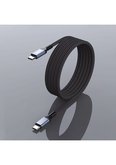 Go-des Gd-uc639 Type-c To Type-c Pd Hızlı Şarj Kablosu 60w 3m Siyah Siyah