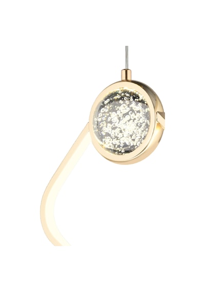 Frieda Tekli 3 Renkli 17 Watt Gold Ledli Modern Oturma Odası Salon Sarkıt Avize