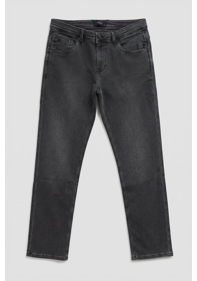 Banny Jeans Erkek Likralı Straight Fit Jean Pantolon Siyah