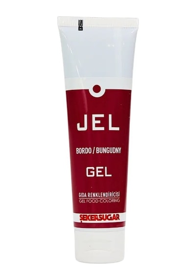 Jel Boya Şeker & Sugar 100 Gr Bordo