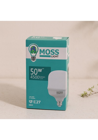 50w E27 Led Ampul 4500 Lumen 50.000 Saat Çok renkli
