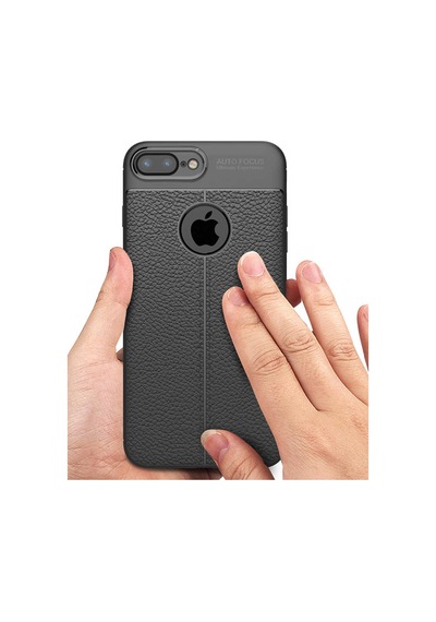 Apple Uyumlu iPhone 7 Plus Kılıf Zore Niss Silikon Kapak Kırmızı