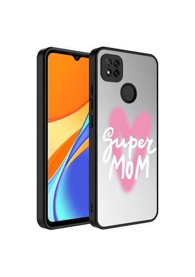 Xiaomi Redmi 9c Kılıf Aynalı Desenli Kamera Korumalı Parlak Zore Mirror Kılıf