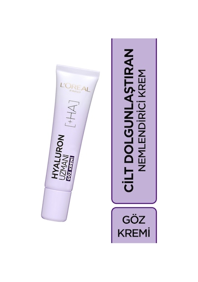 L'Oreal Paris Hyaluron Uzmanı Cilt Dolgunlaştıran Nemlendirici Göz Kremi 15 ML