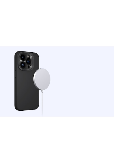 Nillkin Apple Uyumlu iPhone 15 Pro Stand Özellikli Lens Koruyuculu Lansman Kılıf Yeşil