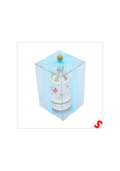 Kutulu Mini Atlı Karınca, 8,5cm X 3,5cm - Beyaz
