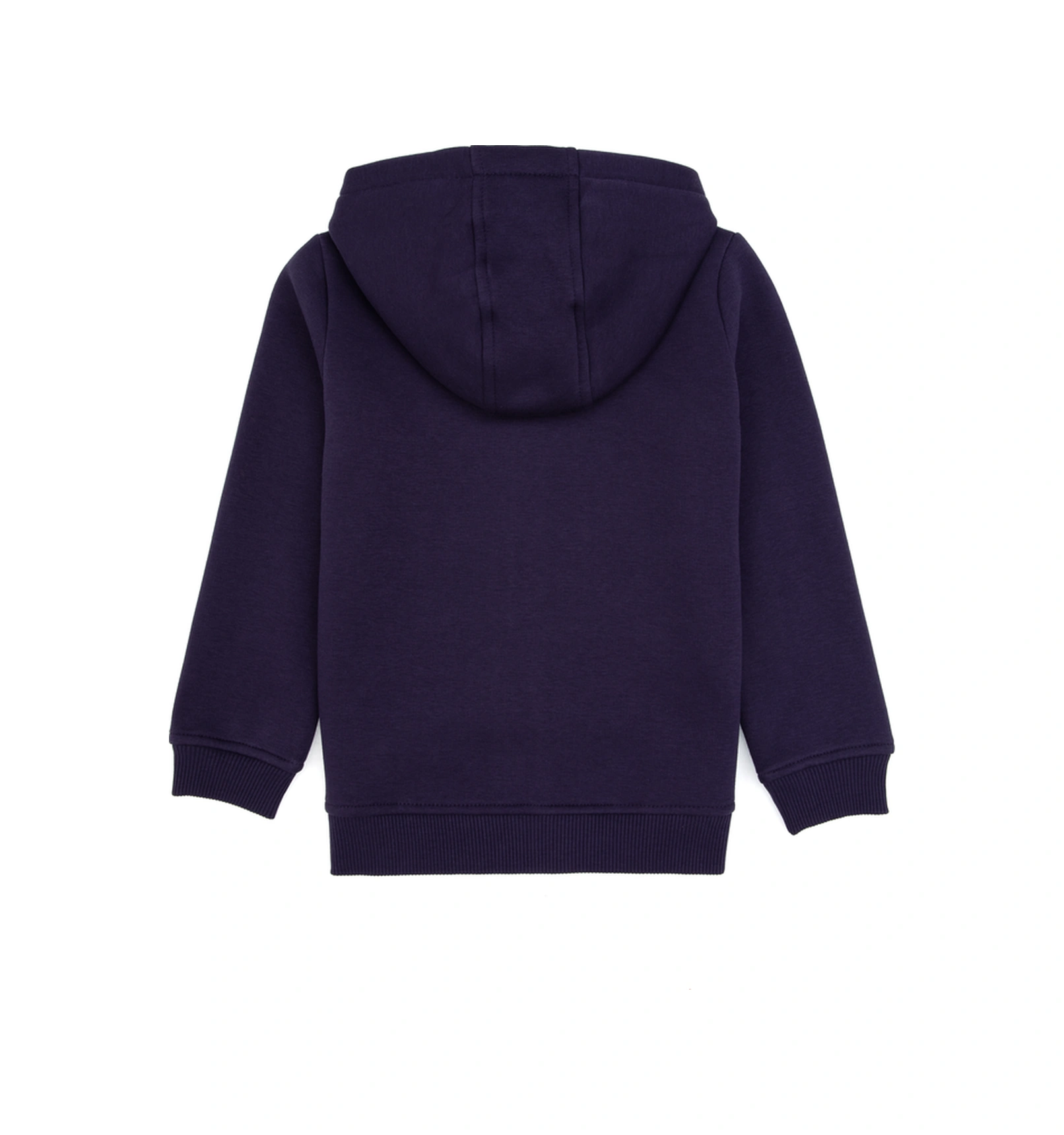 U.S. Polo Assn. Erkek Çocuk Mürdüm Fermuarlı Kapüşonlu Sweatshirt 50313852-VR074