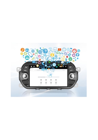 Exvol Fiat Egea Android Multimedya Carplay 2-32gb Hd Ips Ekran