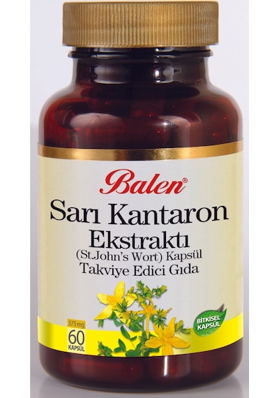 Balen Sarı Kantaron Ekstratı(St.John'swort)375 MG60kapsül