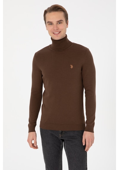 U.s. Polo Assn. Erkek Kahverengi Kazak /triko 50313640-vr029 Kahverengı