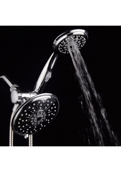 Lüks Hydroluxe 30-setting 3 Yollu 15,2 Cm Rainfall 26060000/el Duşu Combo Patentli Şalter Pause On/off Premium Krom Altın