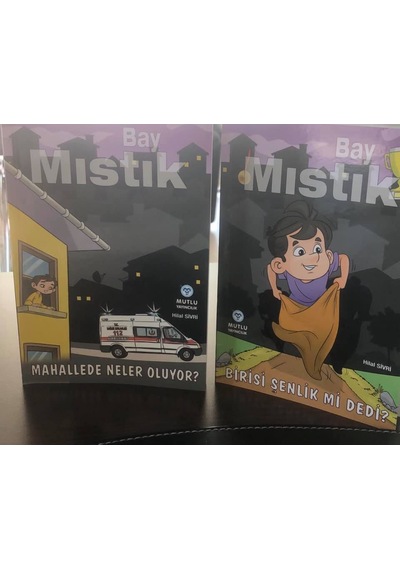 Mutlu Yayınları Bay Mıstık Hikaye Seti Macera Hikaye Seti