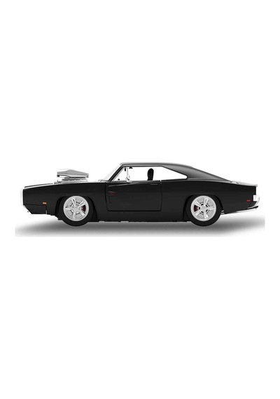 1:16 1970 Charger R/t Sesli Ve Işıklı Uzaktan Kumandalı Araba Siyah