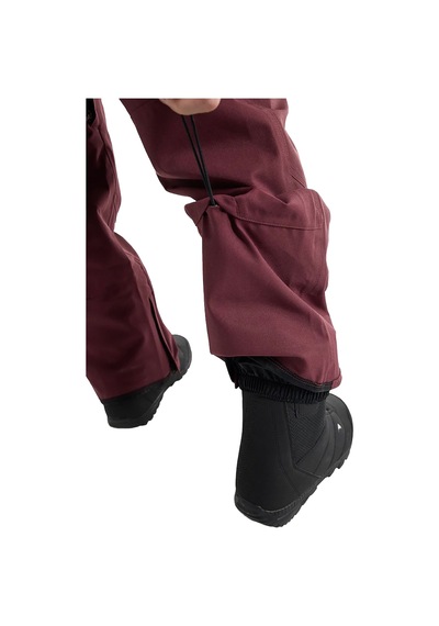 Burton Reserve 2l Bib Erkek Kırmızı Snowboard Pantolonu Almn Bordo