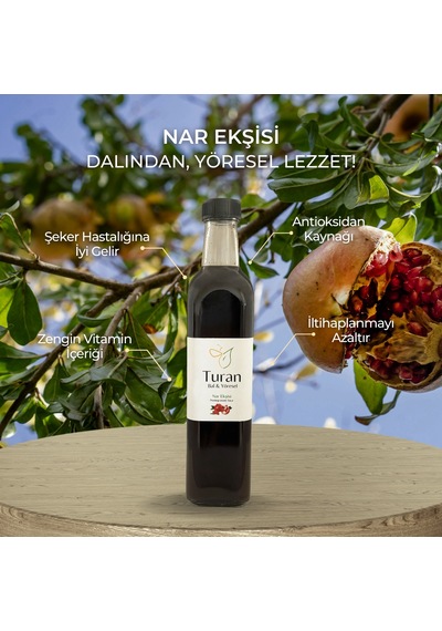 Turan Bal ve Yöresel Nar Ekşisi 500 ML
