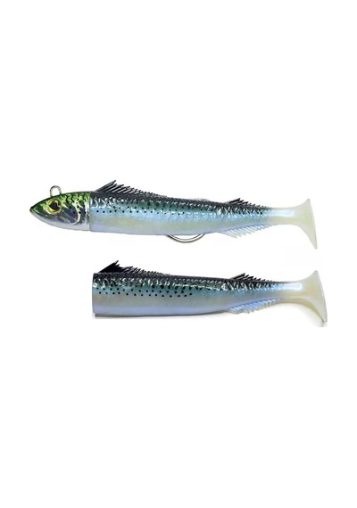 Jigging Ala Carta Real Fish 150gr. Caballa Yedekli Silikon Yem