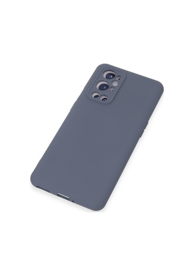 One Plus 9 Pro Kılıf Nano İçi Kadife Silikon - Gri Bzsxx00 1