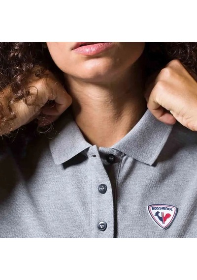 Rossıgnol Rossignol Logo Polo Kadın Gri Polo Tişört 30020 Gri