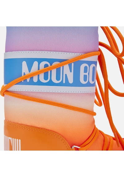 Bot Kar Kadın / Kız 80d1402910-c002 Moon Boot Icon Sunrise Orange 23-26 Orange