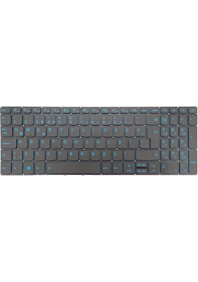 Lenovo 81rg001ltx Klavye Işıklı Mavi Tuş