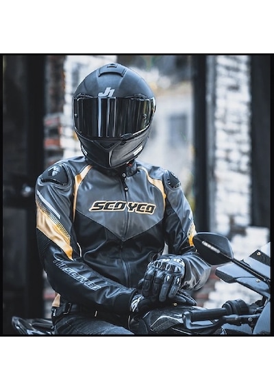 Scoyco 4 Mevsim Mont Jk187 Gold - 3xl
