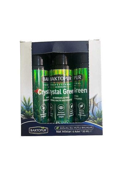 Baktopur Crystal Green Su Berraklaştırıcı Bitkisel Hastalık Önleyici