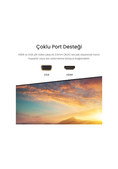Veggieg 4k 30hz Kablosuz Hdmı Vga Görüntü Ve Ses Aktarıcı Wireless Ekran Yansıtma Adaptörü Verici Alıcı Set