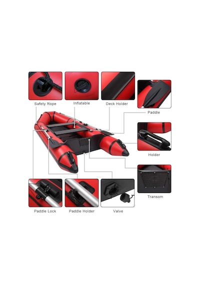 Tomking Tk Rıb-380 Alüminyum Tabanlı Şişme Bot 7+1
