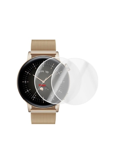 Huawei Watch Gt3 42mm İle Uyumlu Ekran Koruyucu, Tam Kaplayan Akıllı Saat Koruması, Çizilmeye Dayanıklı Tpu Koruma 2 Adet, Hd Şeffaf Çok Renkli
