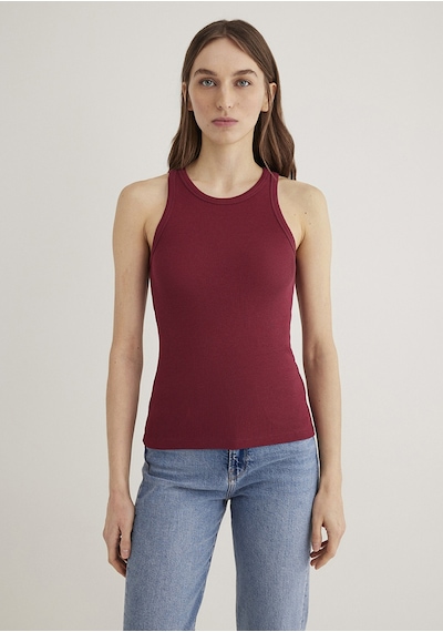 Mavi - Halter Yaka Bordo Basic Atlet 1612462-70430 Bordo