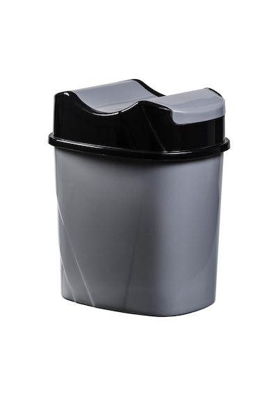 Tuffex Yutan No 1 Çöp Kovası - 5.5 Lt Gri