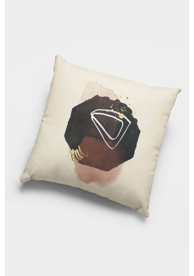 Renkli Geometrik Çift Taraflı 4'lü Set Kırlent Kılıfı 4kr033n11 Çok Renkli